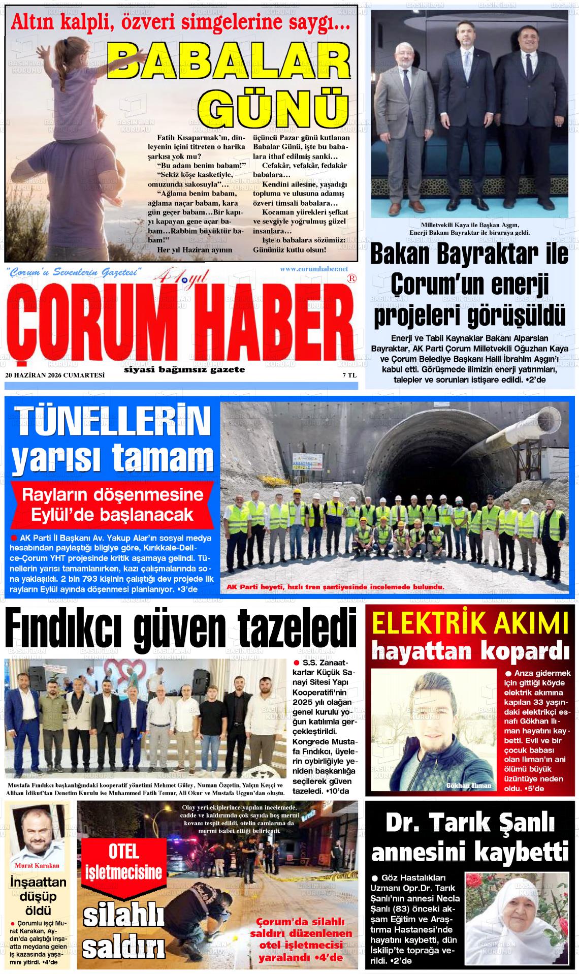 Corum Haber 20.06.2026