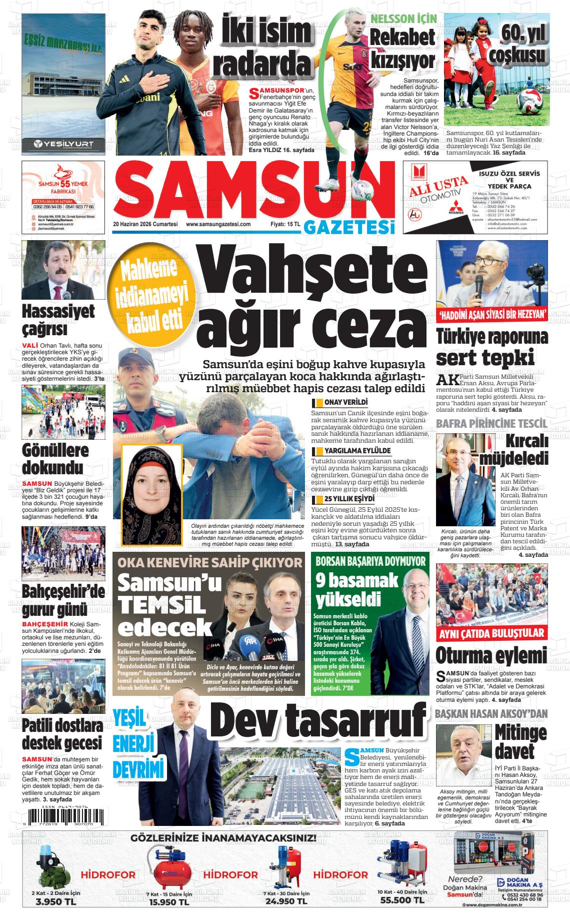 Samsun Ekip 20.06.2026