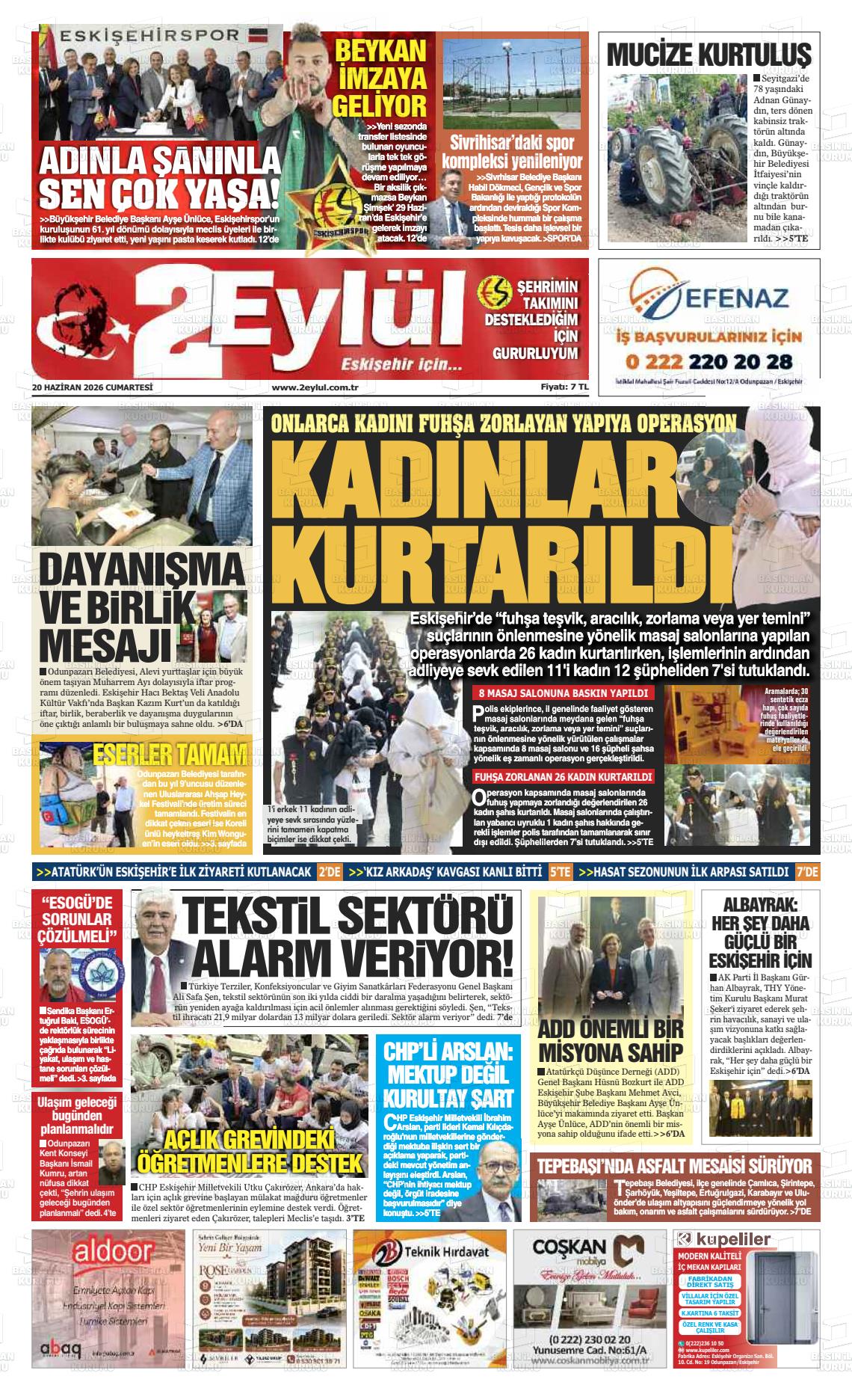 Eskisehir 2 Eylul 20.06.2026