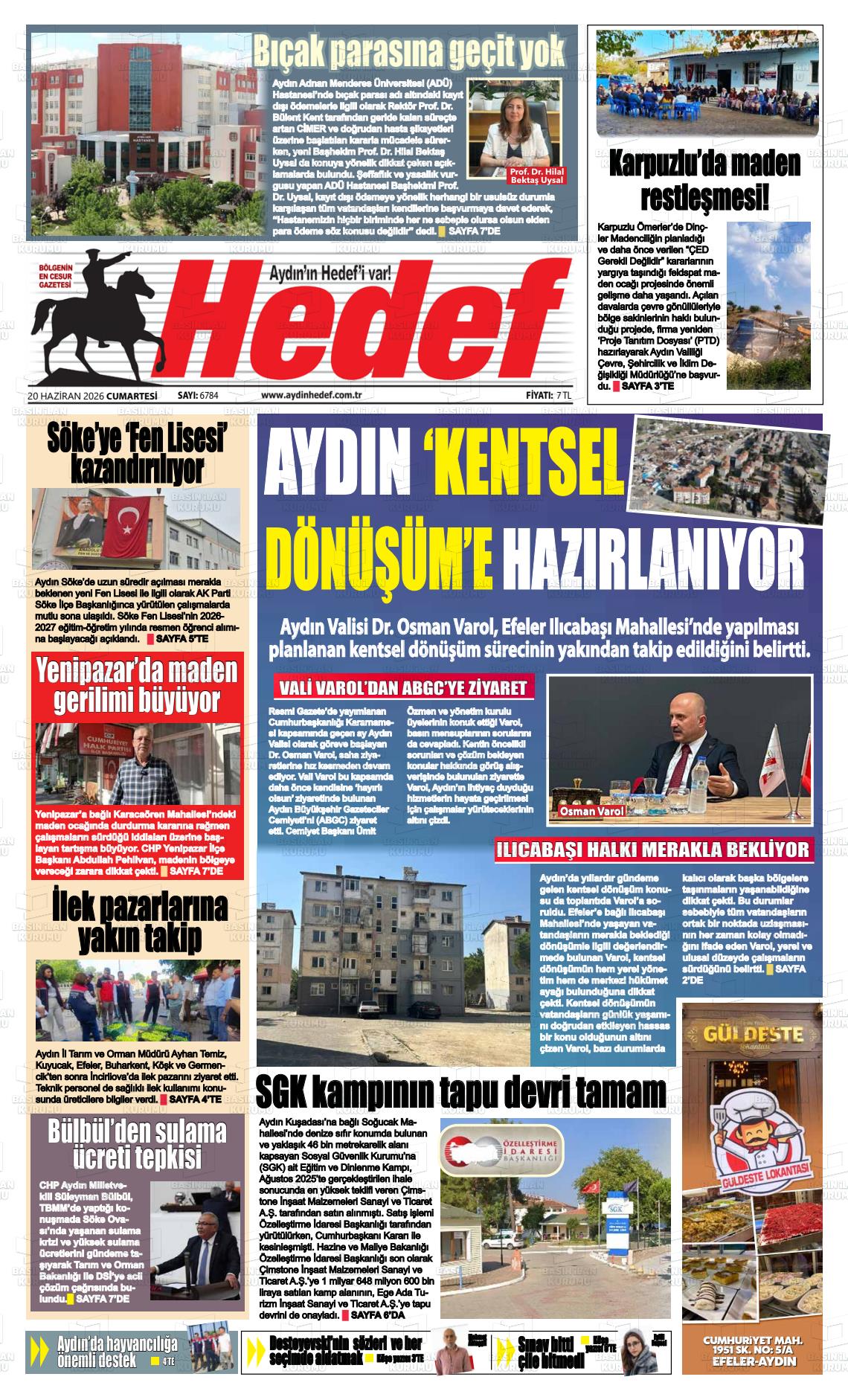 Canakkale Hedef 20.06.2026