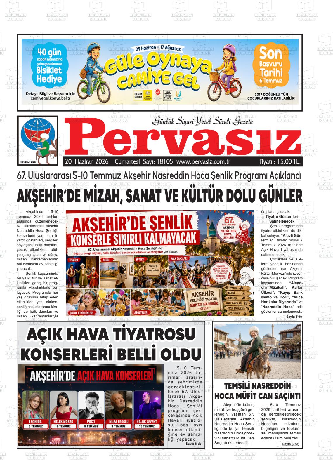 Konya Pervasiz 20.06.2026