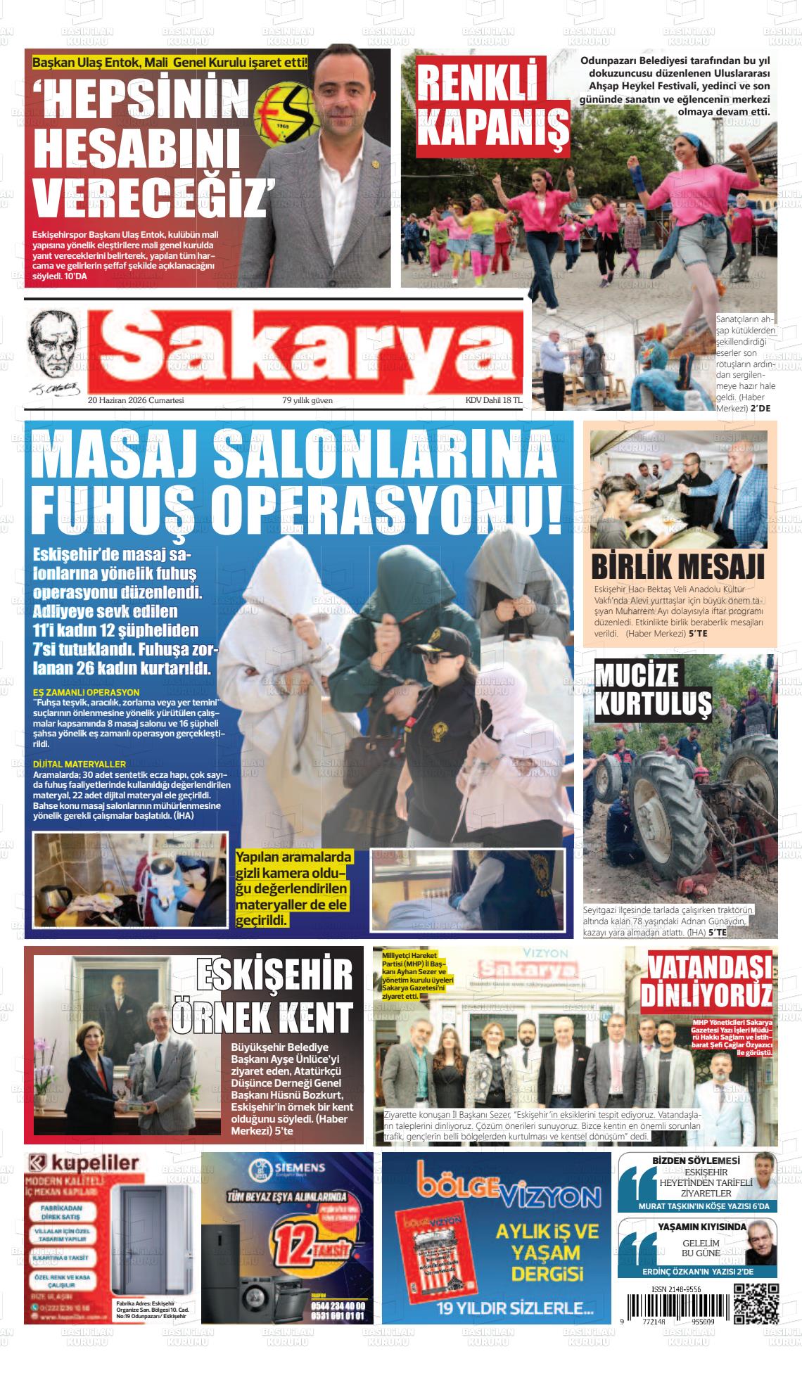 Eskisehir Sakarya 20.06.2026