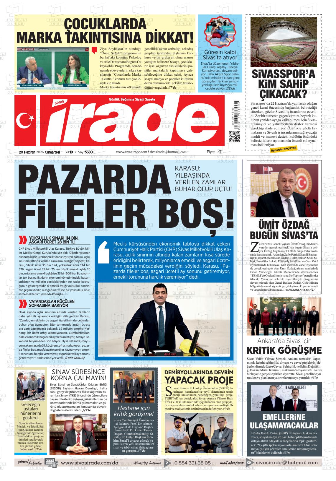 Sivas Irade 20.06.2026
