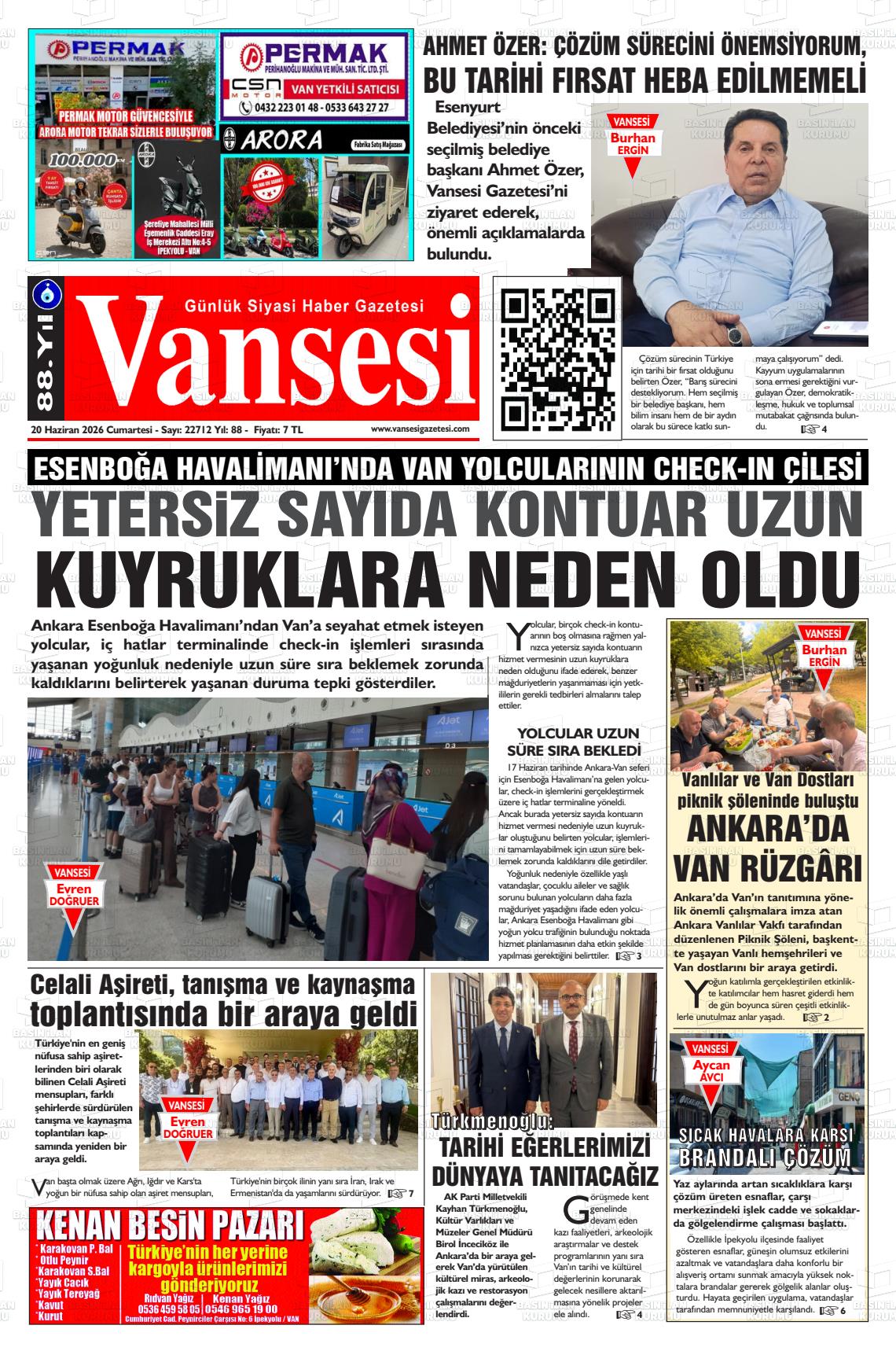 Van Sesi 20.06.2026