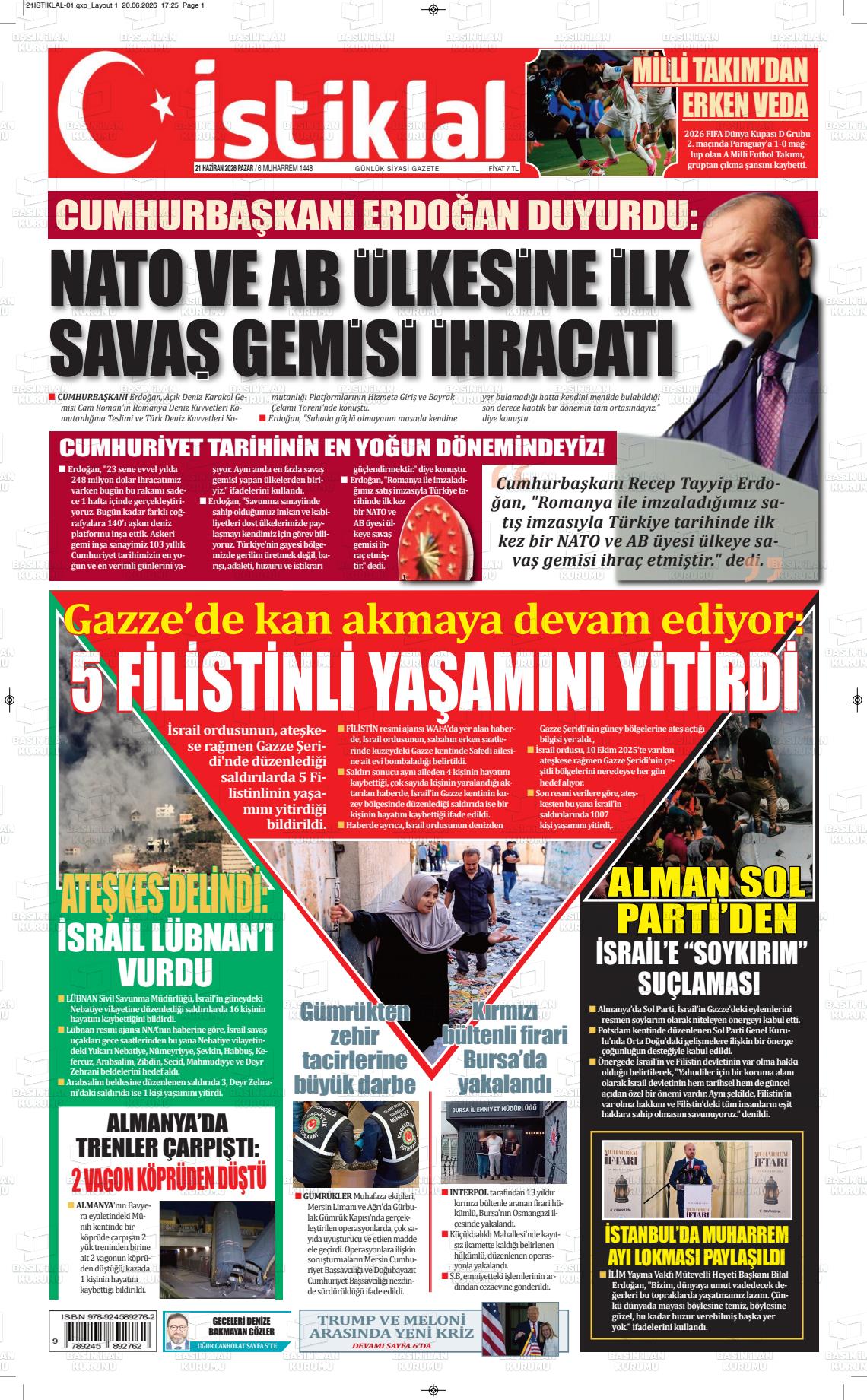 Istanbul Istiklal 21.06.2026