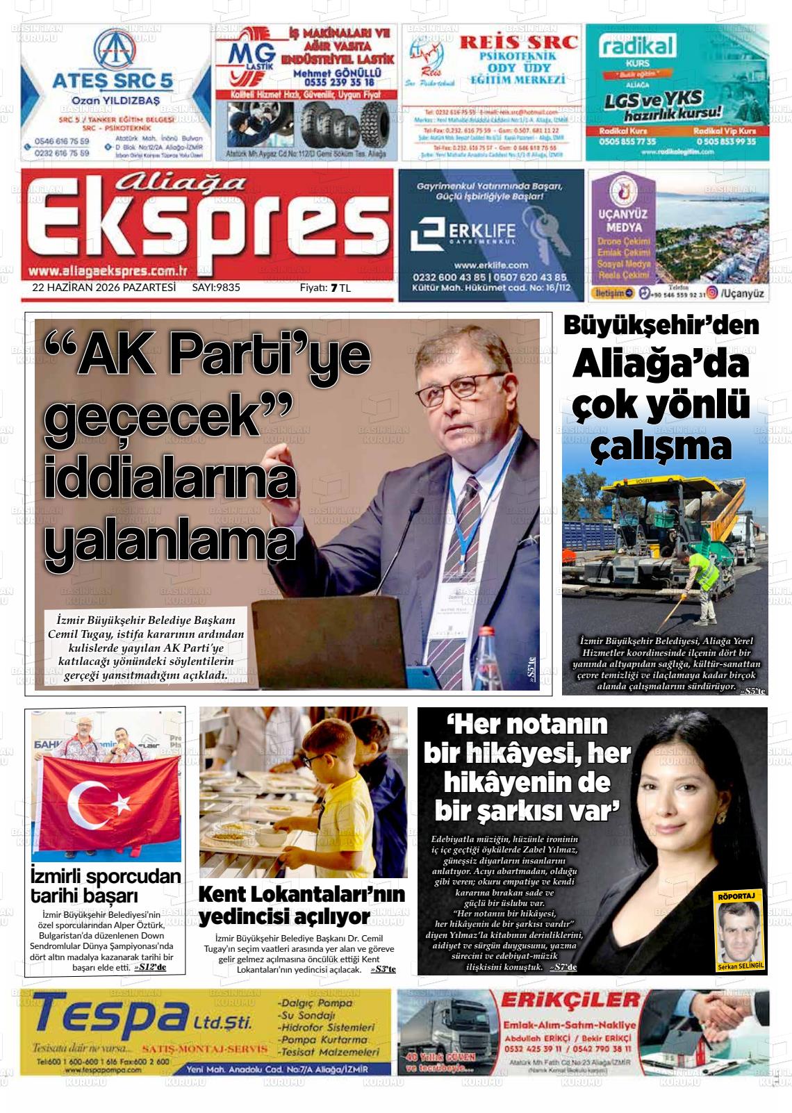 Izmir Aliagaekspres 22.06.2026