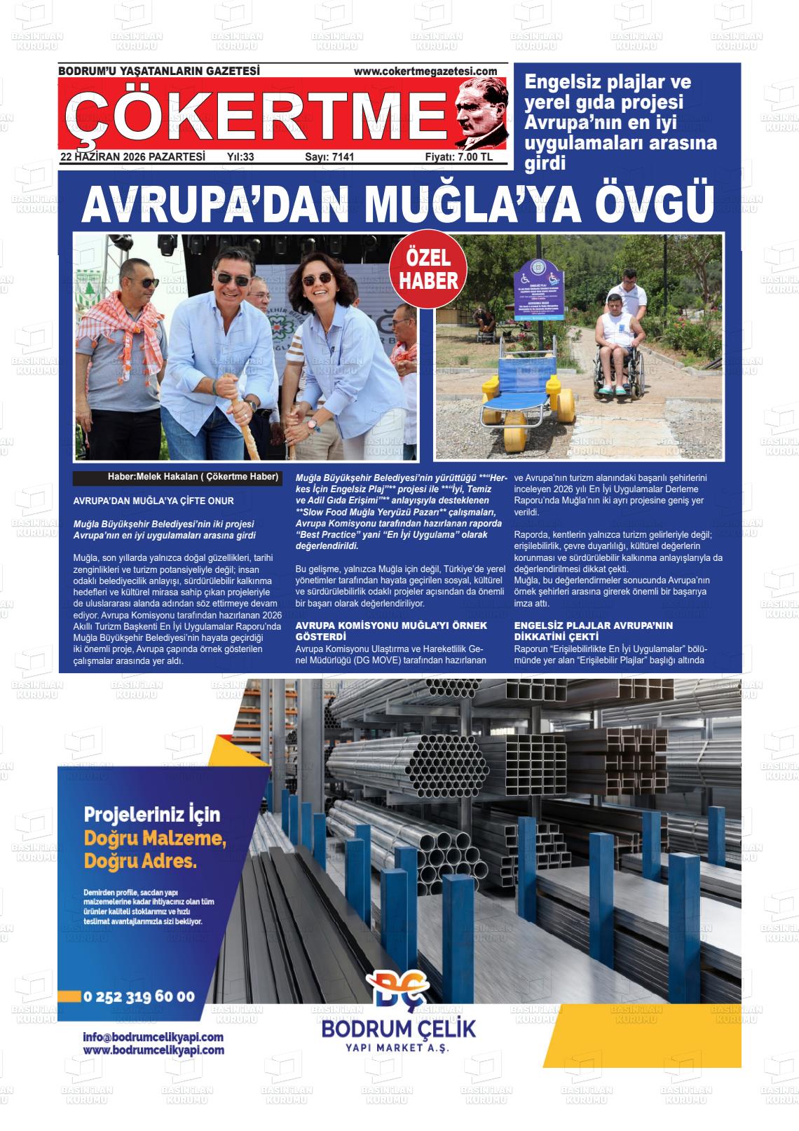 Mugla Cokertme 22.06.2026