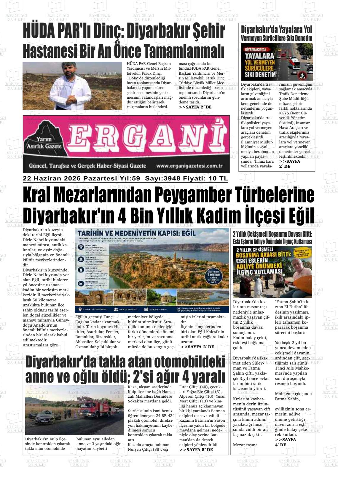 Diyarbakir Ergani 22.06.2026