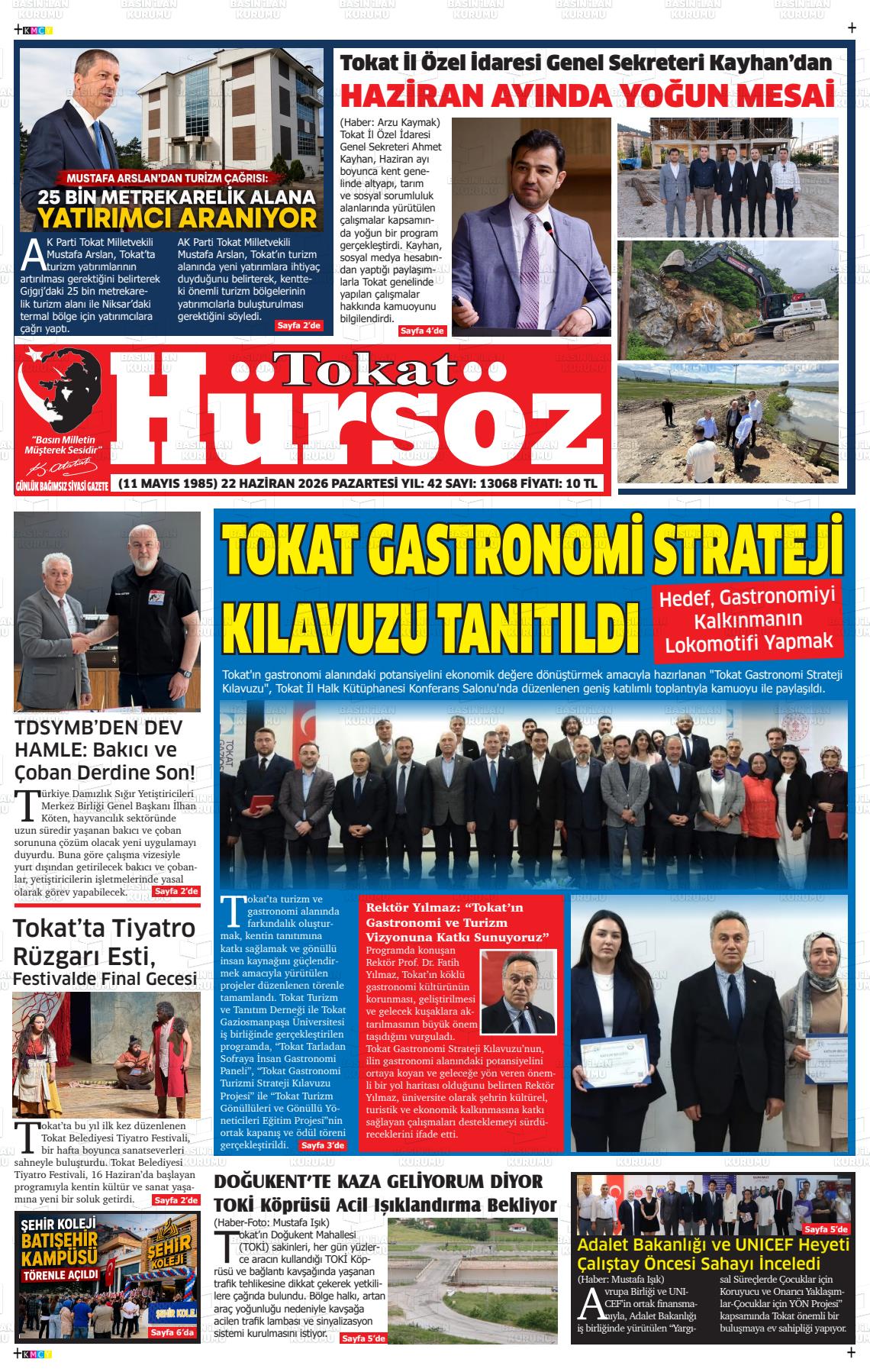 Tokat Hursoz 22.06.2026