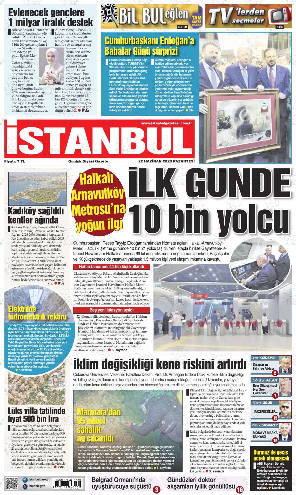 Istanbul 22.06.2026