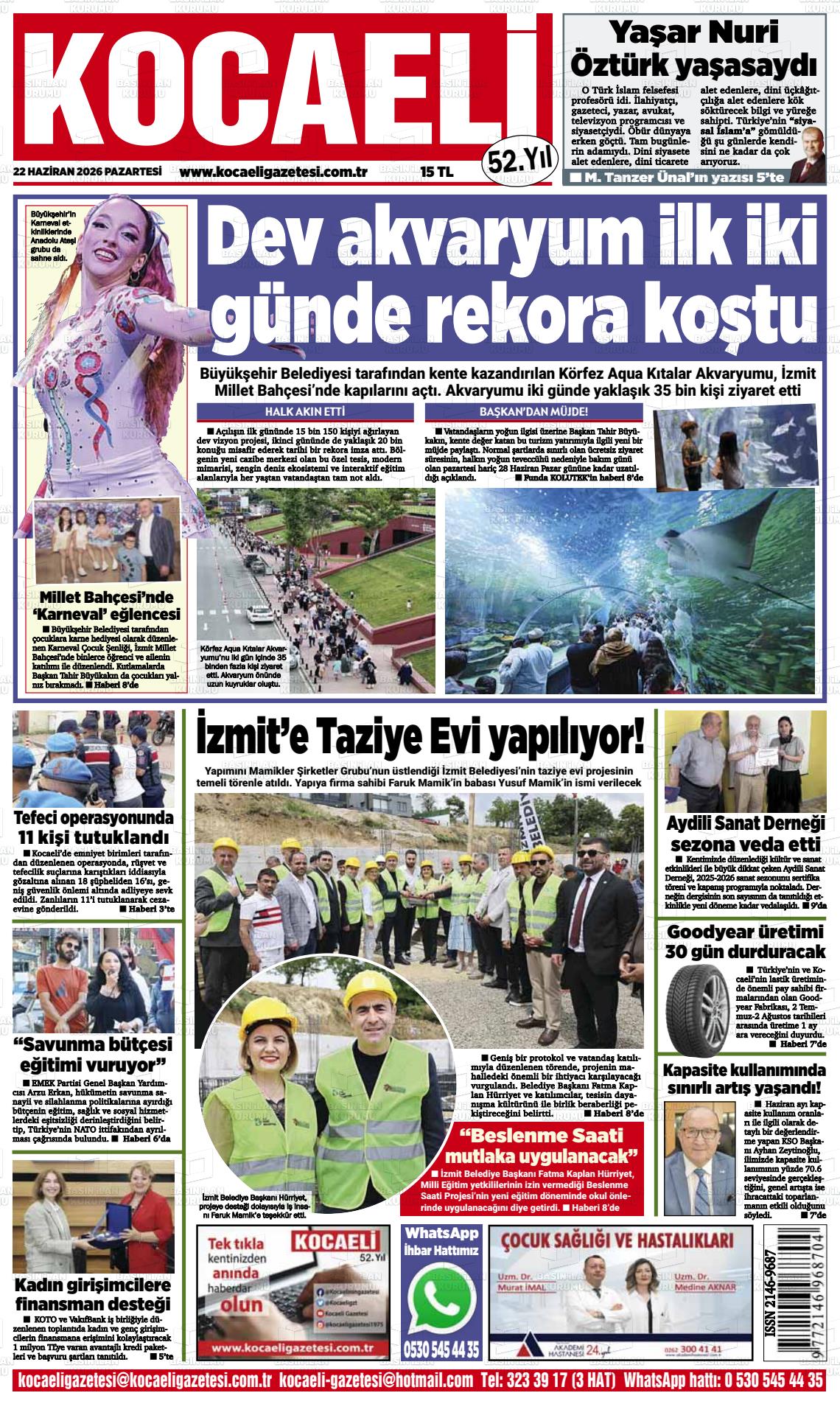 Kocaeli 22.06.2026
