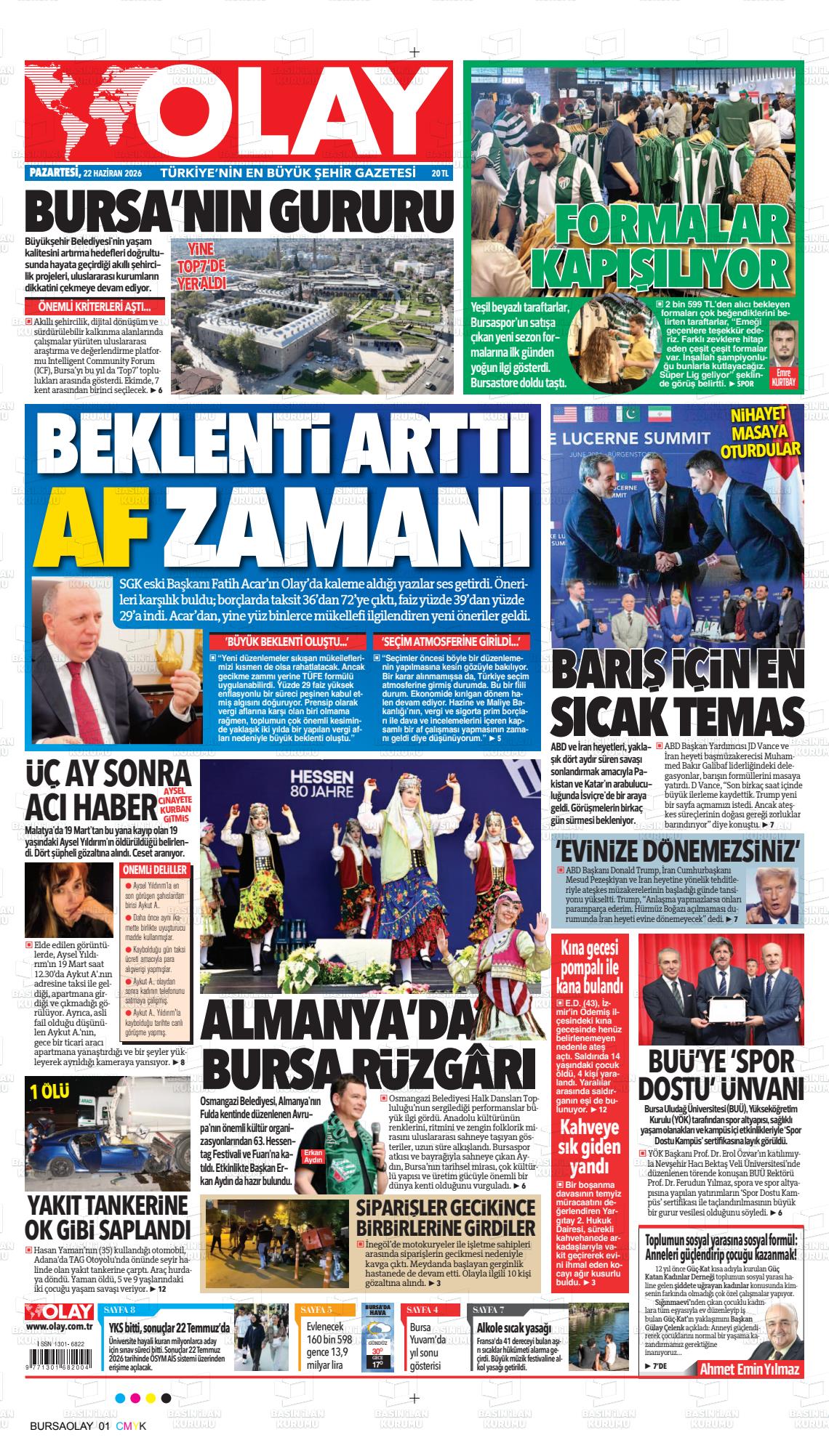 Hatay Olay 22.06.2026