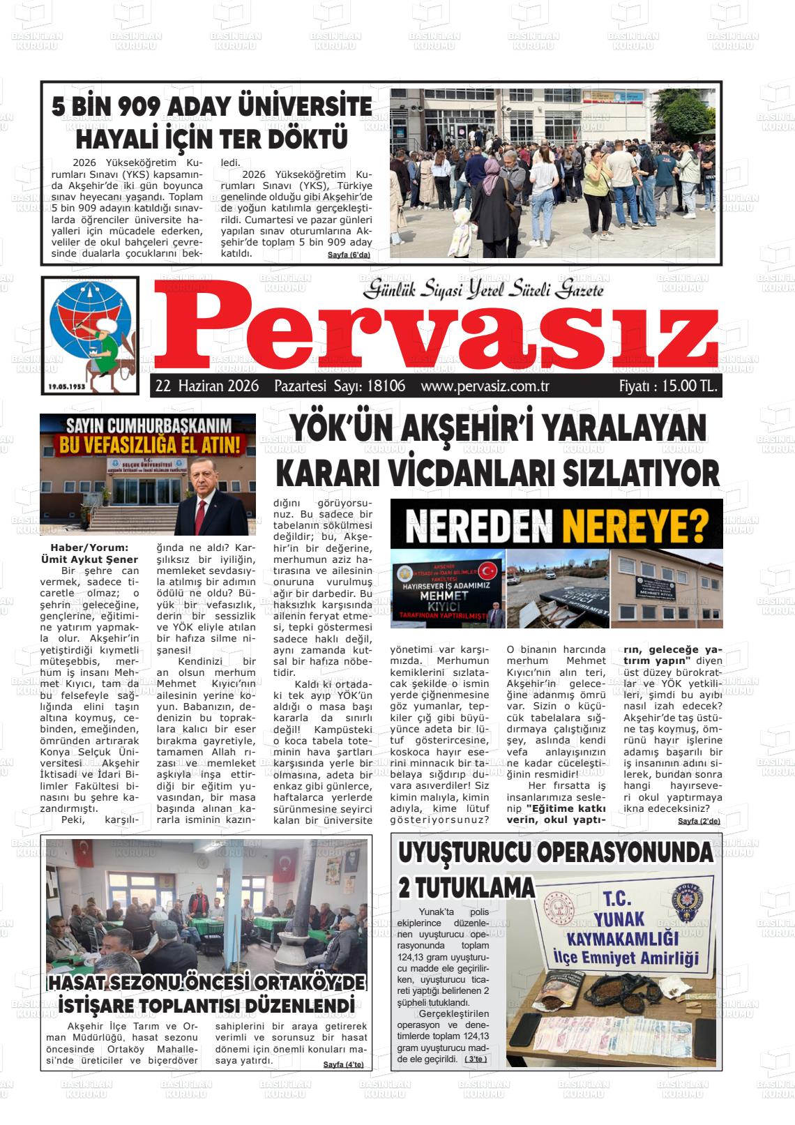 Konya Pervasiz 22.06.2026