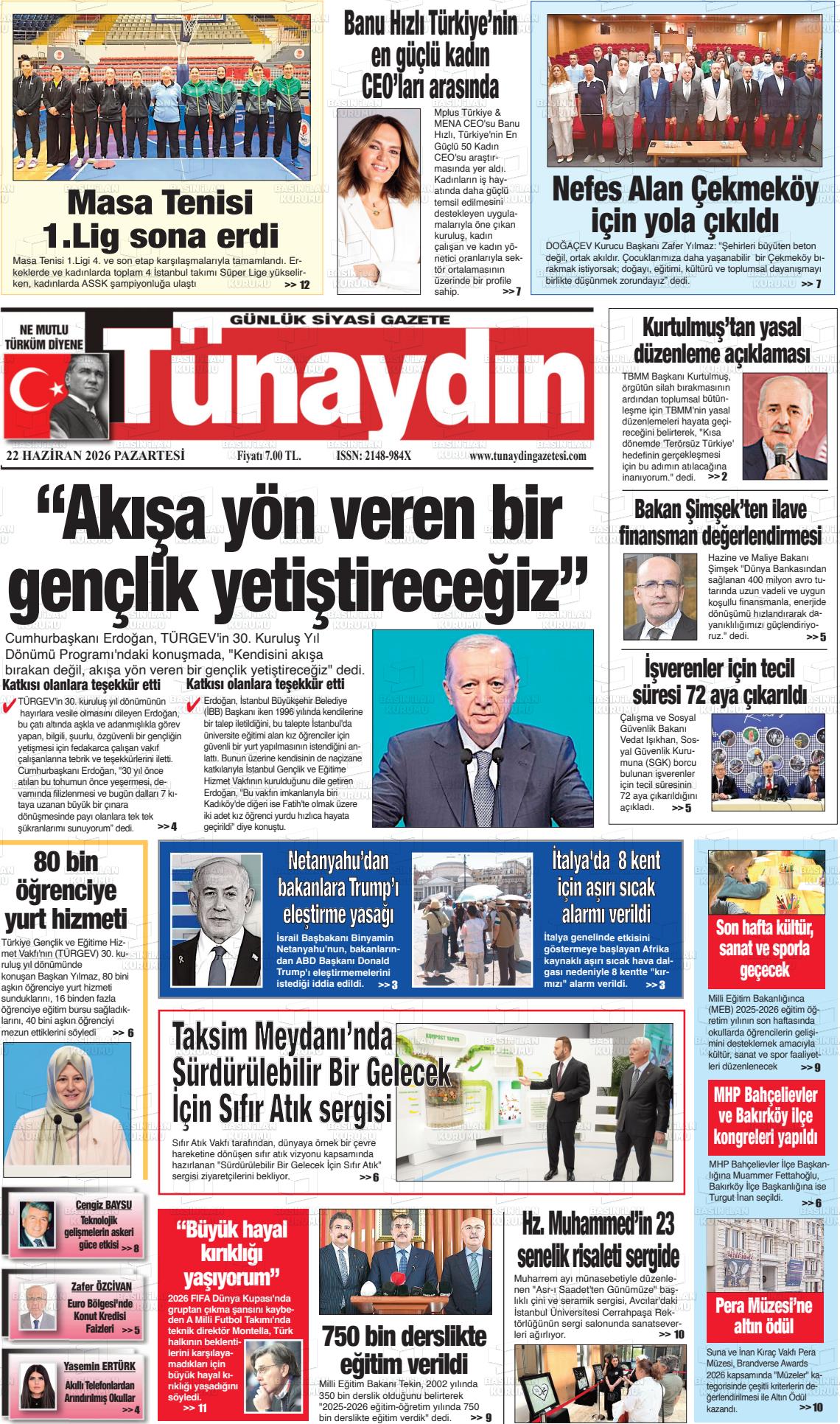 Istanbul Tunaydin 22.06.2026