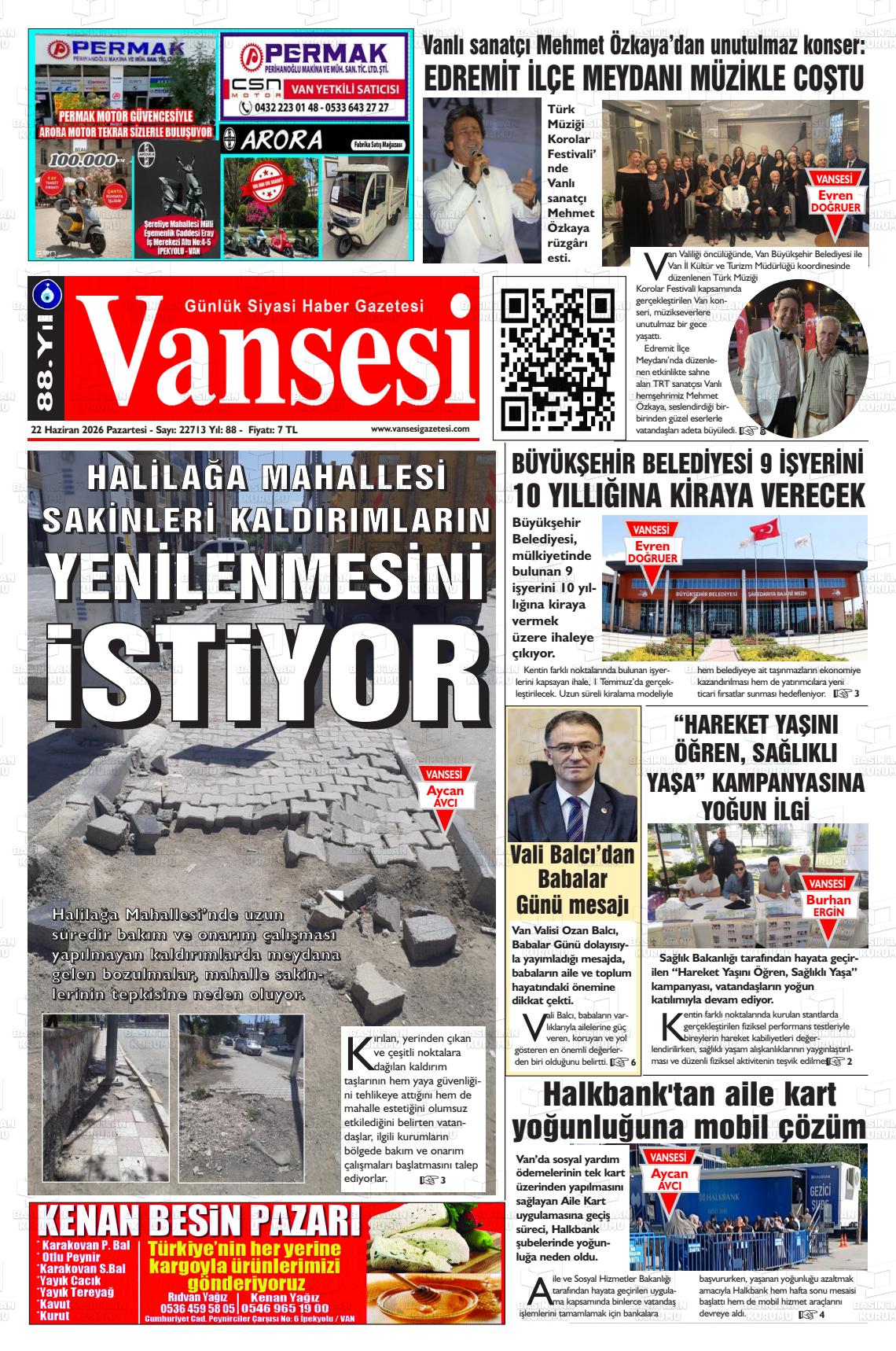 Van Sesi 22.06.2026