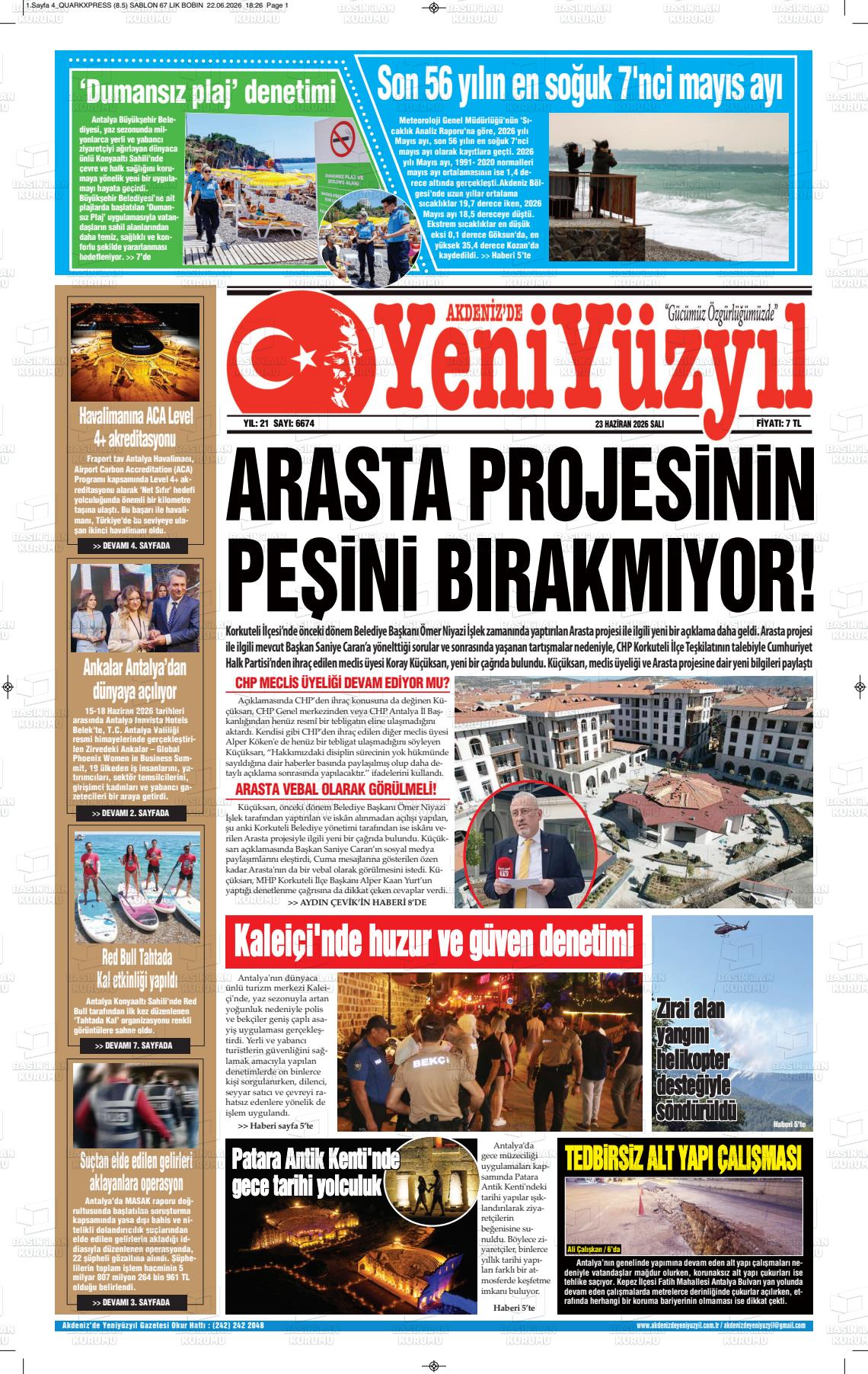 Antalya Akdenizdeyeniyuzyil 23.06.2026