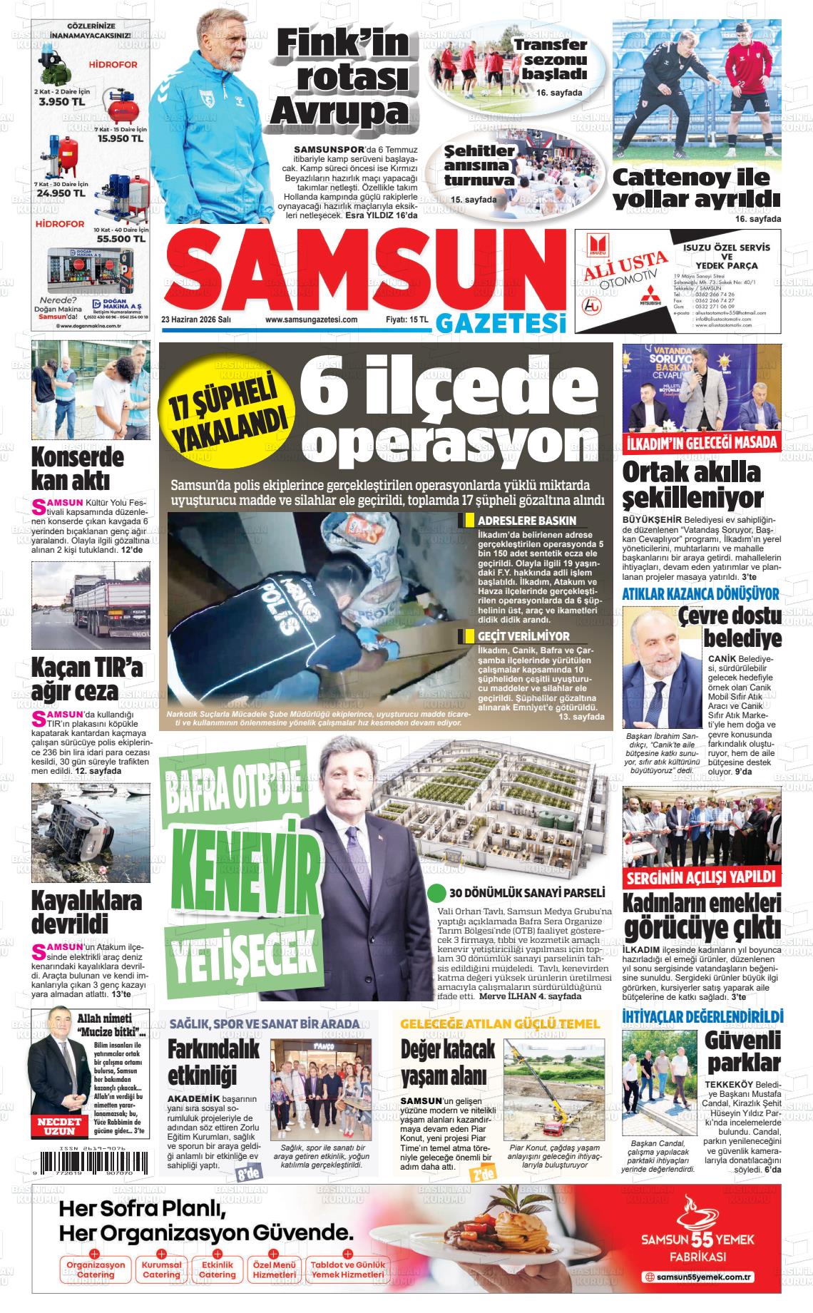 Samsun Ekip 23.06.2026