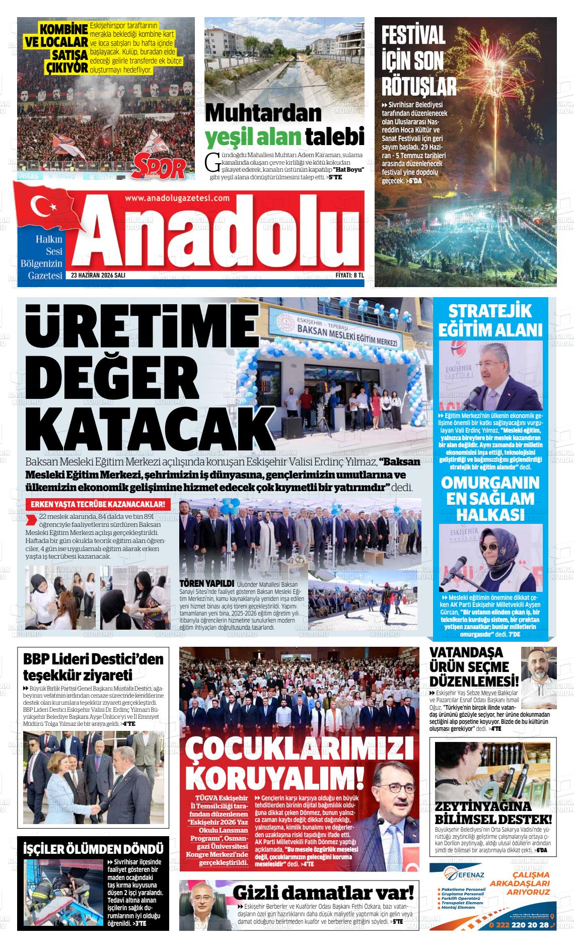 Eskisehir Anadolu 23.06.2026