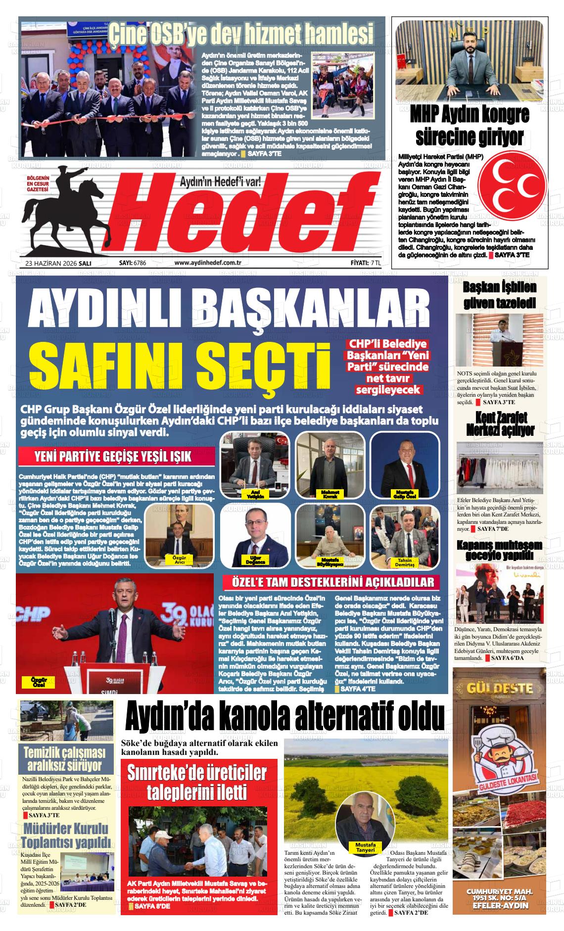 Canakkale Hedef 23.06.2026