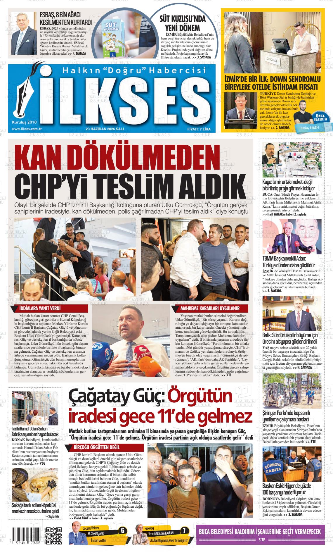Izmir Ilkses 23.06.2026