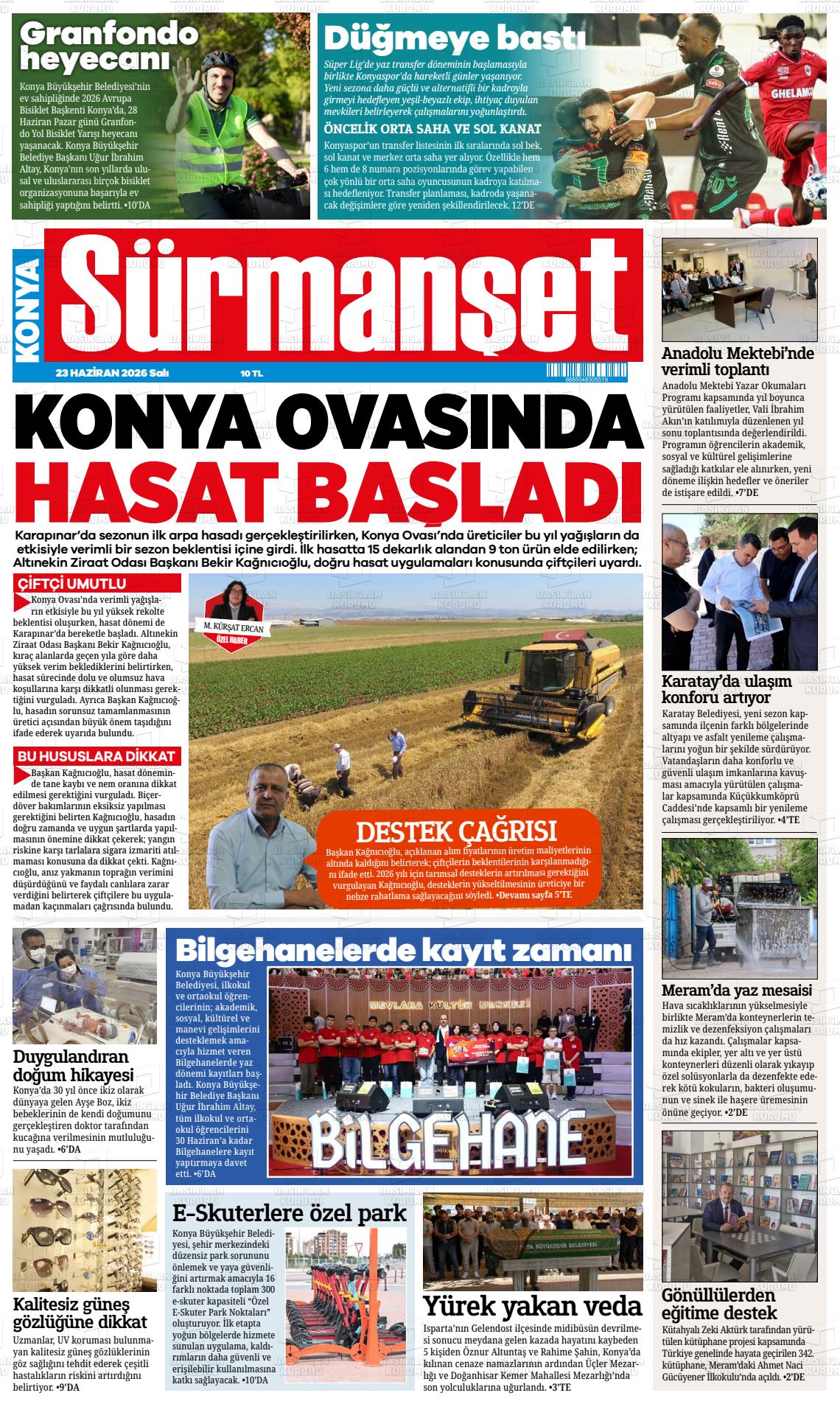 Konya Ninsesi 23.06.2026