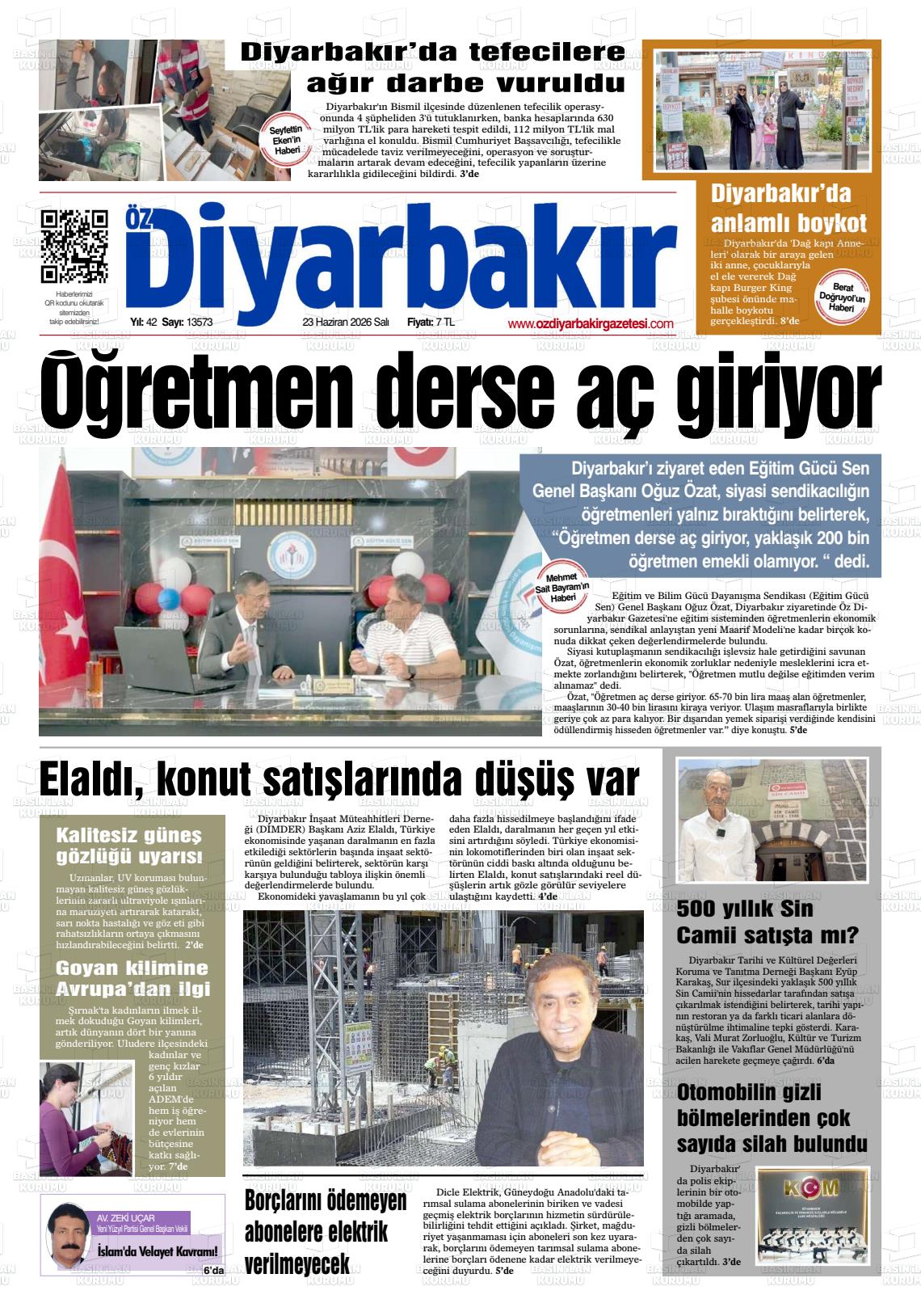 Diyarbakir Oz 23.06.2026