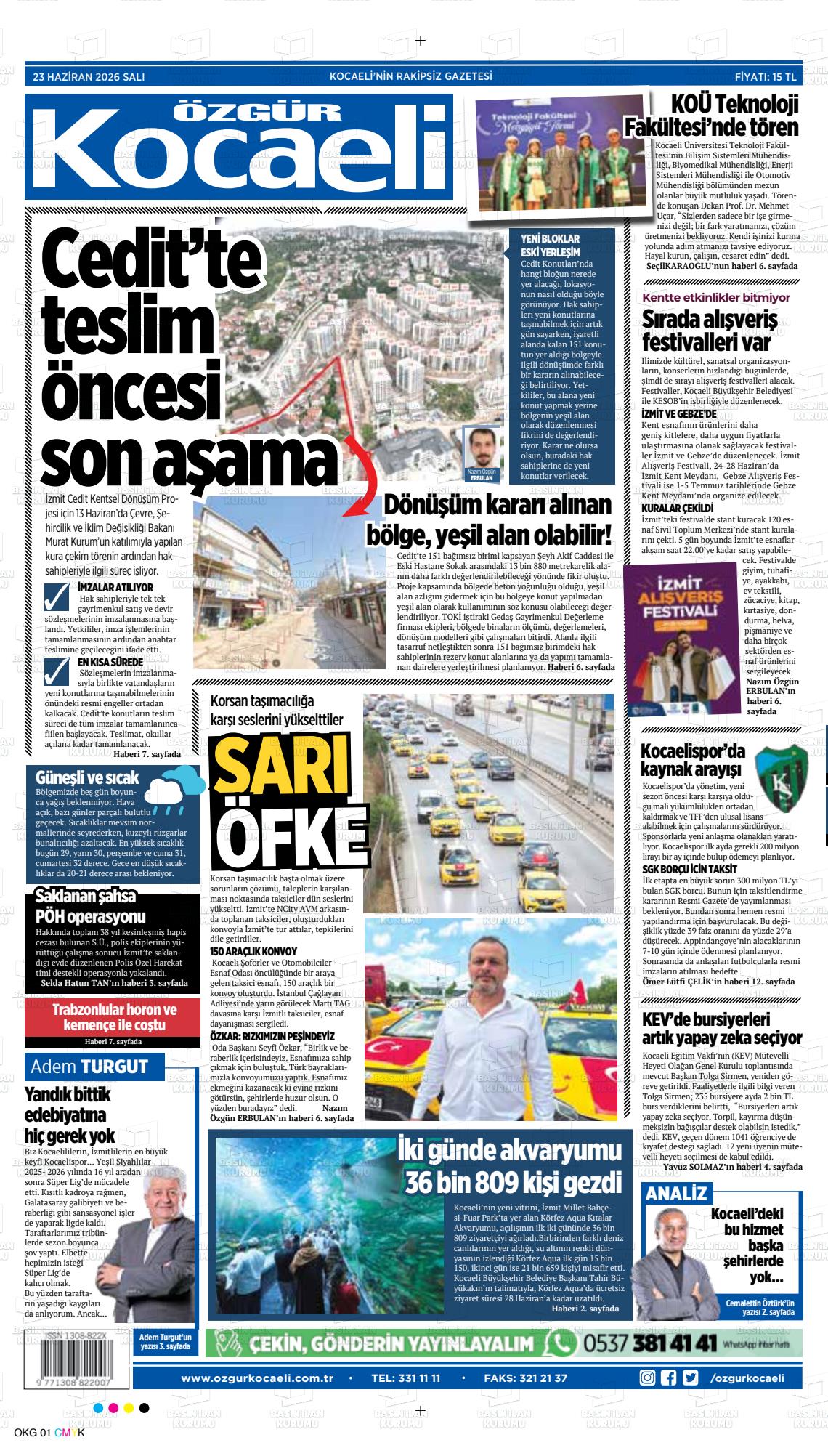 Kocaeli Ozgur 23.06.2026