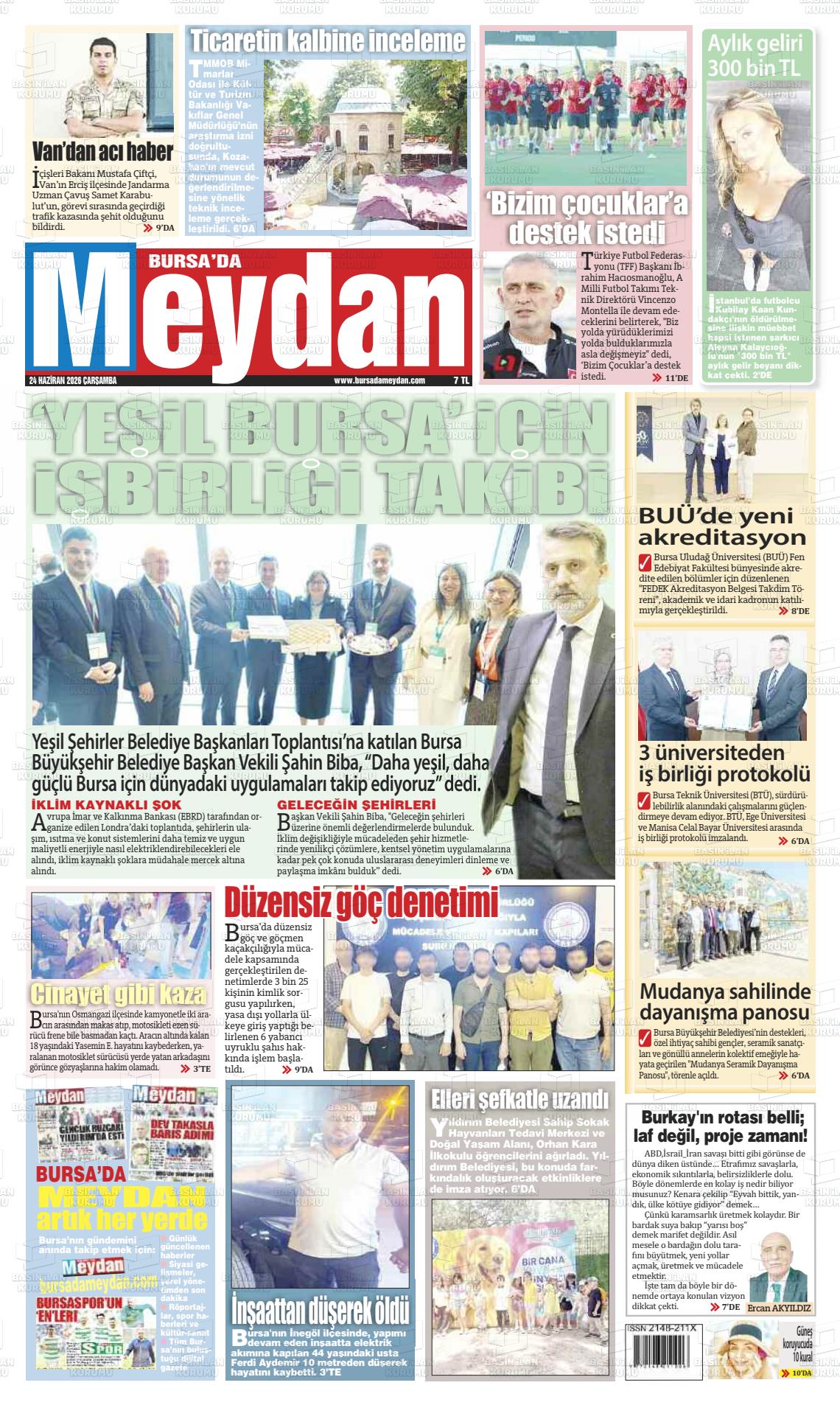 Bursa Dameydan 24.06.2026
