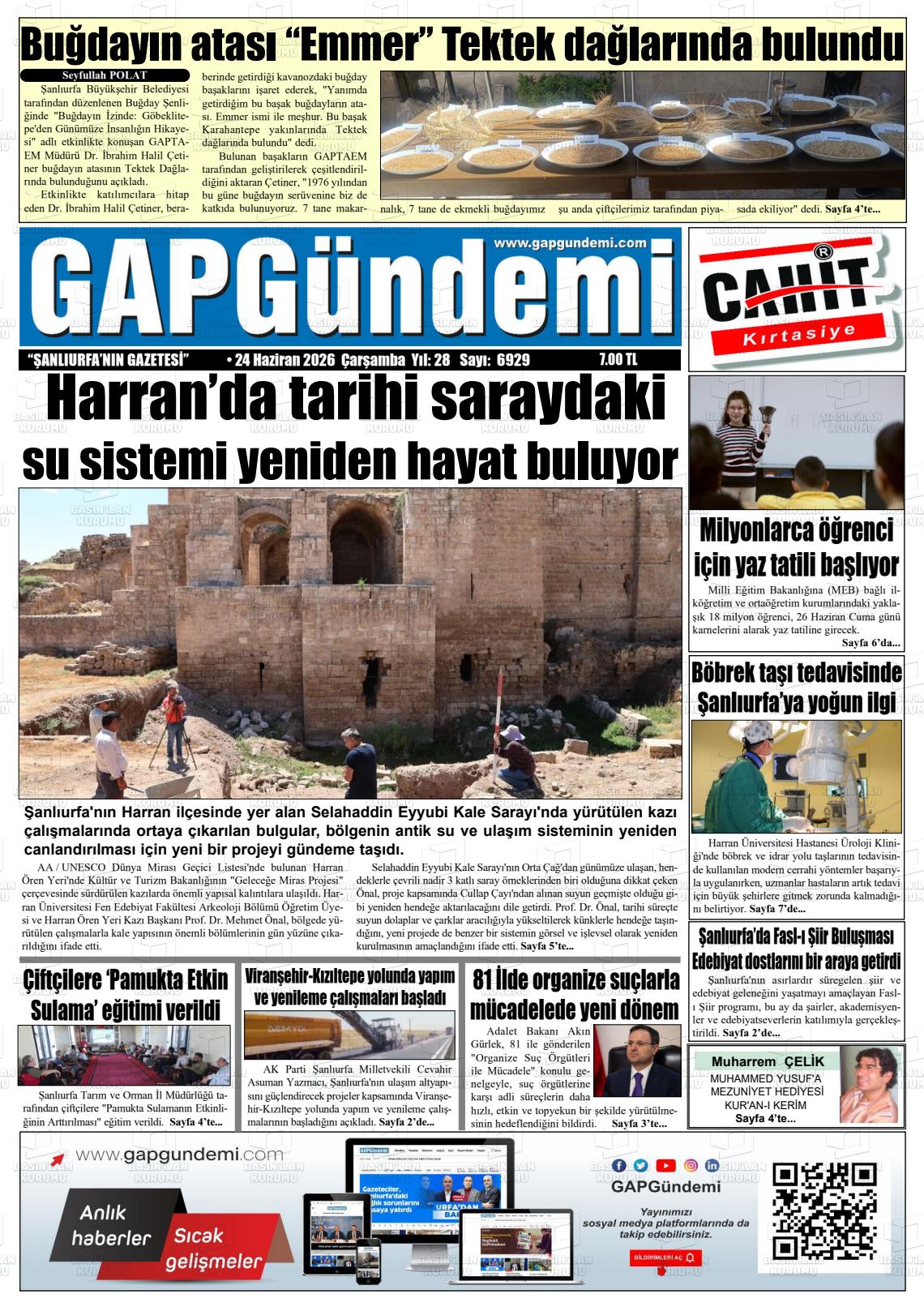 Sanliurfa Gapgundemi 24.06.2026