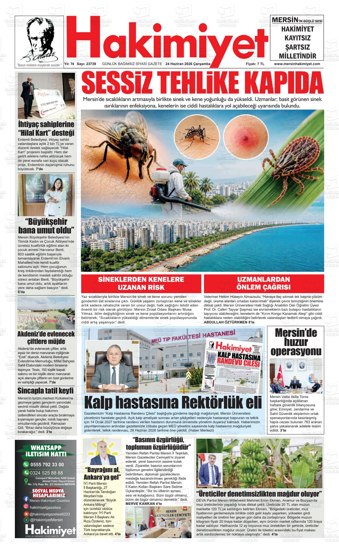 Konya Hakimiyet 24.06.2026