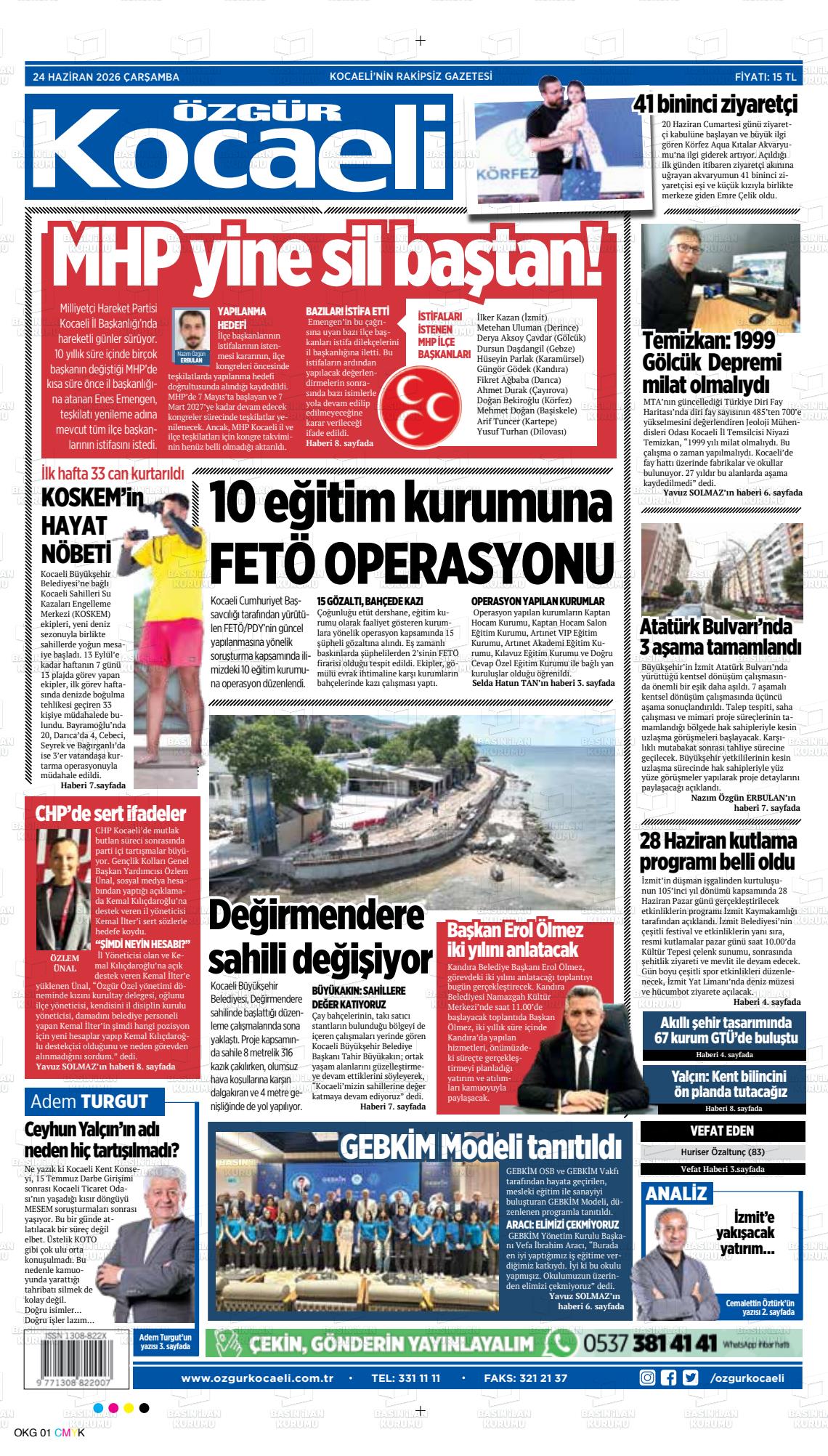 Kocaeli Ozgur 24.06.2026