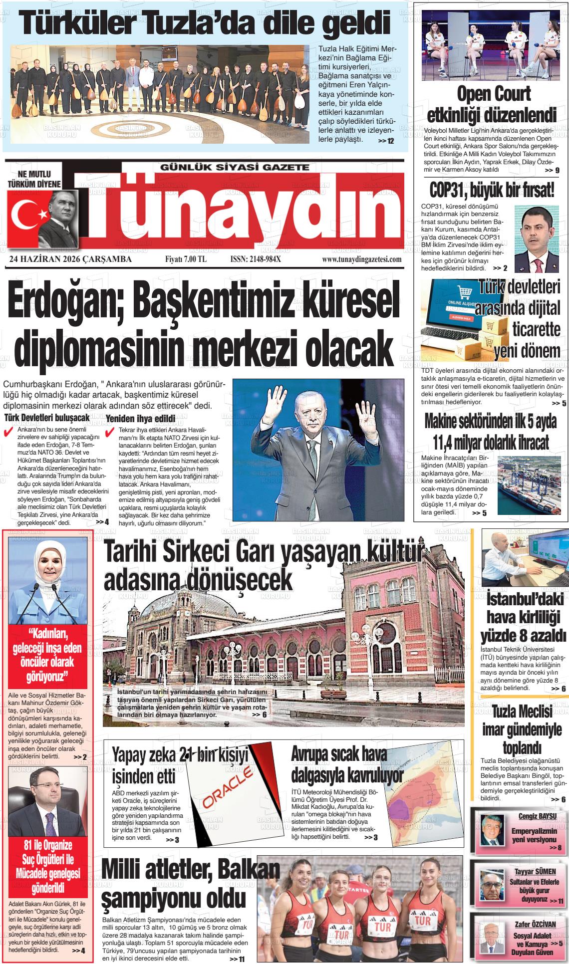Istanbul Tunaydin 24.06.2026